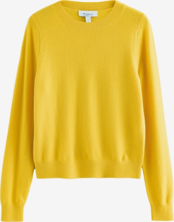 Pull-over Next en jaune : devant