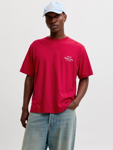 JACK & JONES Shirt in Red: front