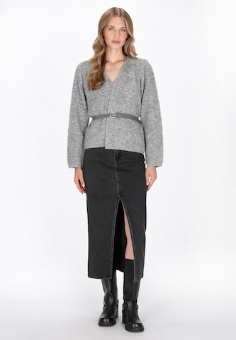 DreiMaster Vintage Gebreid vest in Grijs