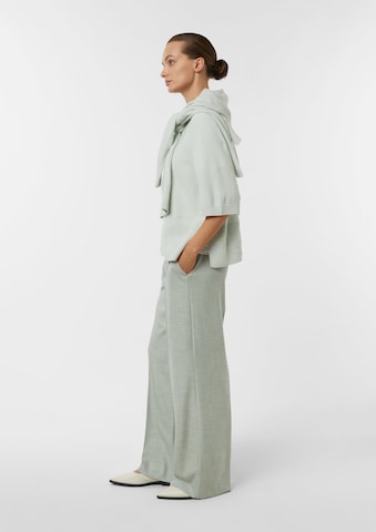 COMMA Wide Leg Hose in Grün