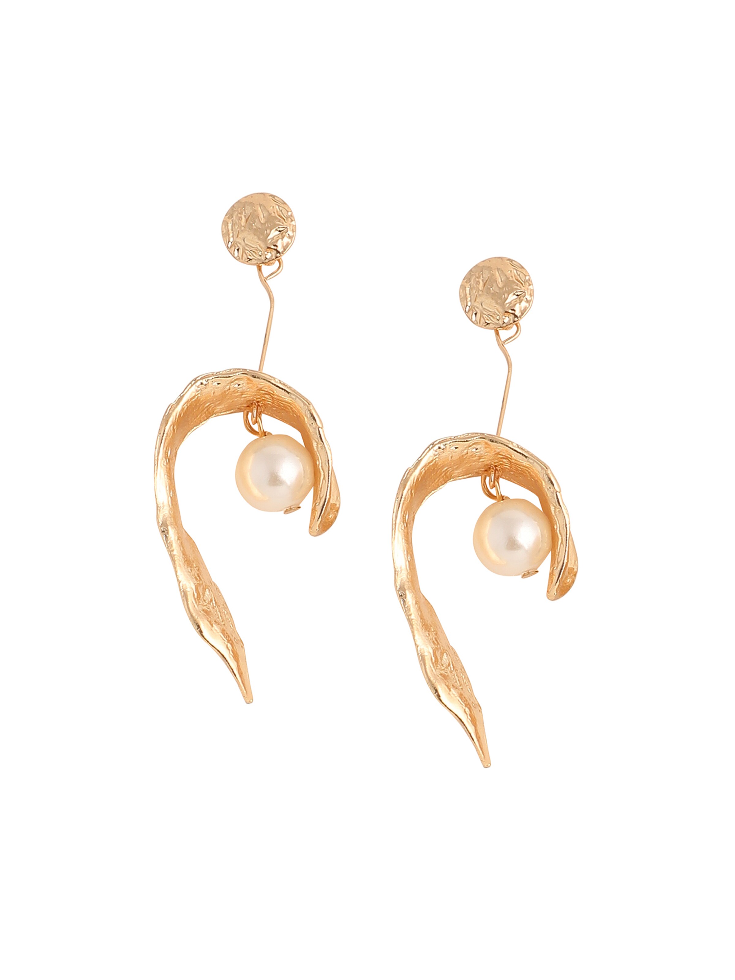 SOHI - Brincos 'Cherry' em ouro: frente