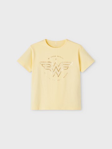 NAME IT T-shirt 'MAVINA' i gul