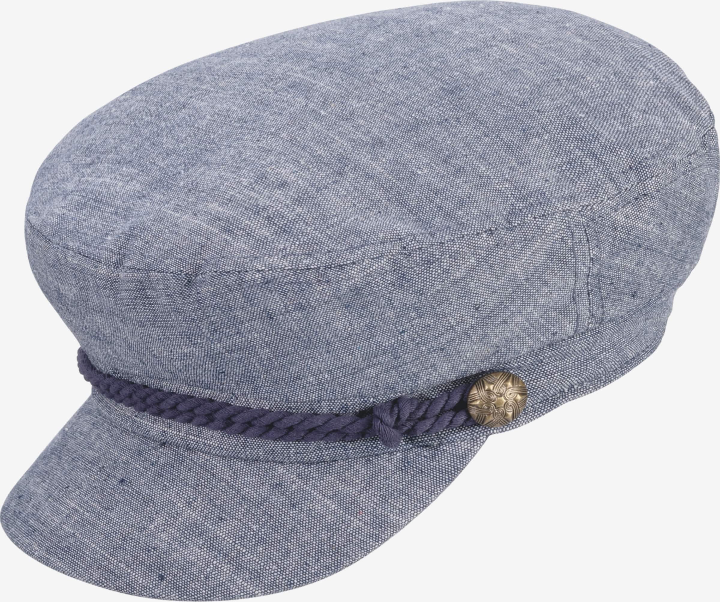 Chaplino Cap in Mottled Blue | ABOUT YOU | Flat Caps