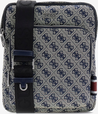 GUESS Olkalaukku 'Boston' värissä tummabeige / marine, Tuotenäkymä