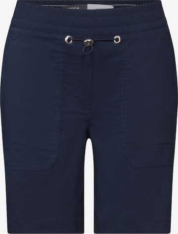 CECIL Loosefit Shorts in Blau: Vorderseite