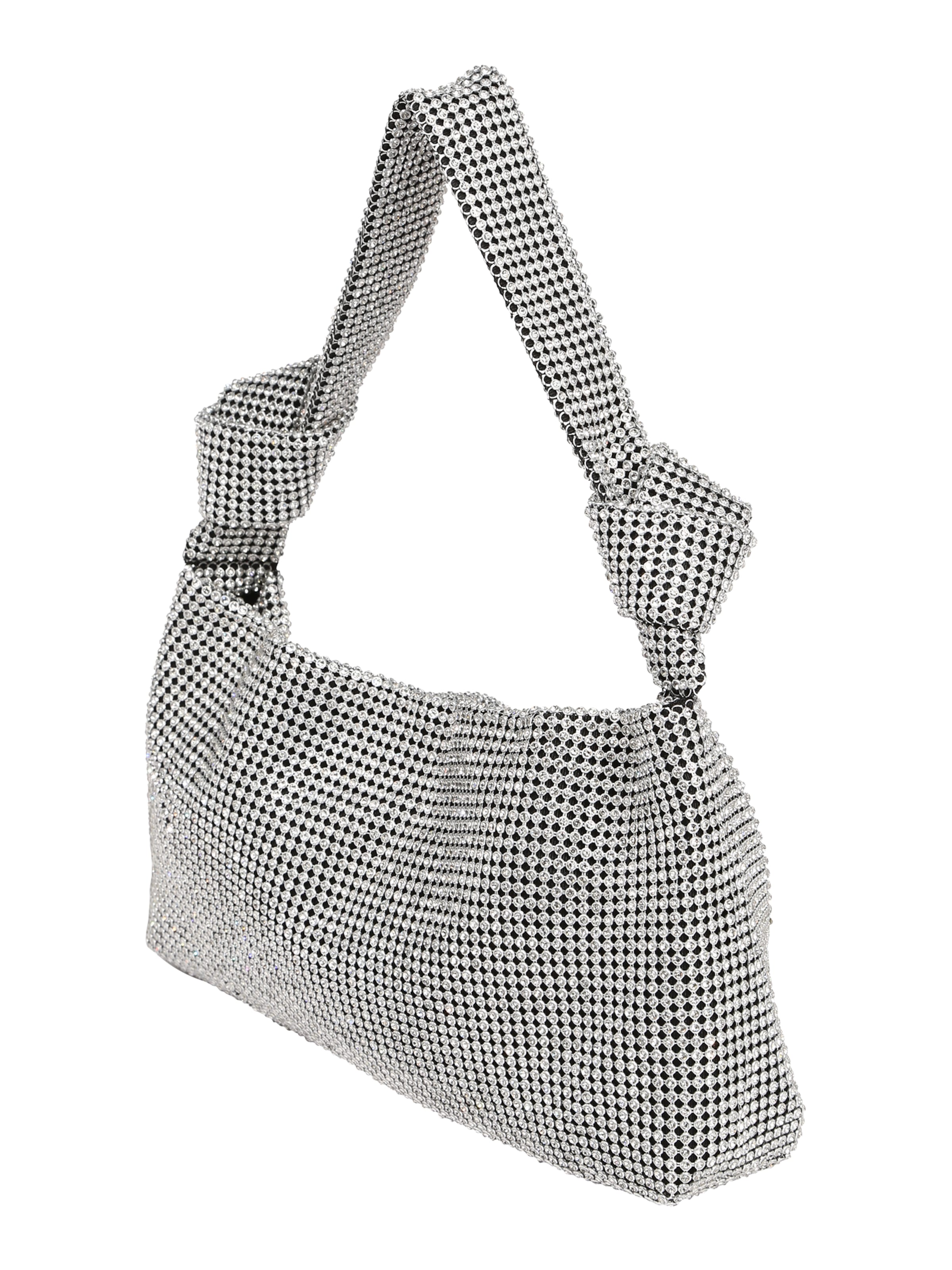 LeGer by Lena Gercke Kabelka 'Lynn' - Strieborná: bočná strana