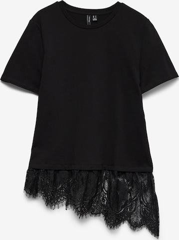 Maglietta 'VMBRIT' di Vero Moda Petite in nero: frontale