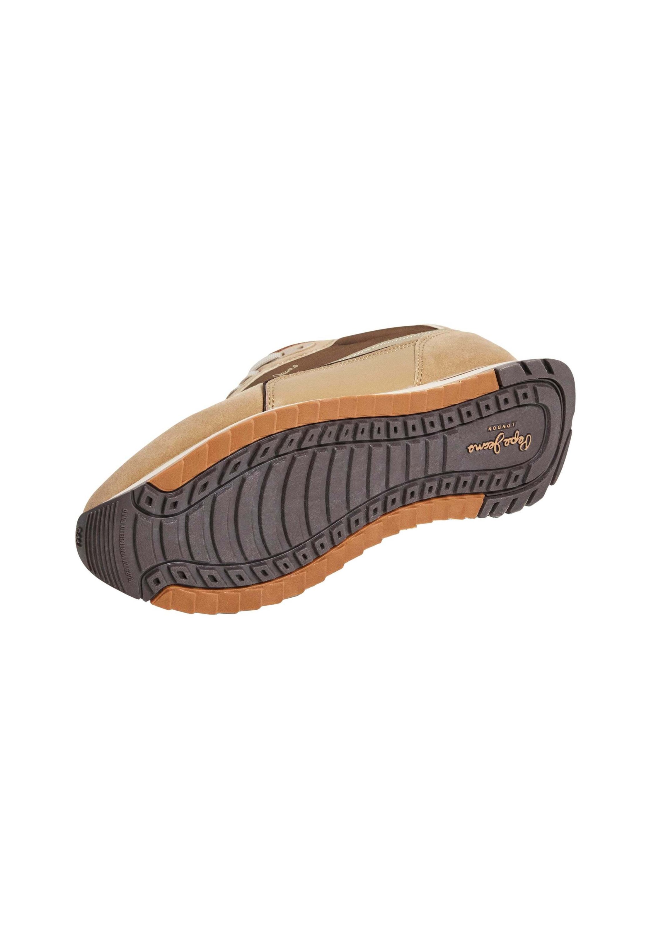 Baskets basses 'Bexley Essence' Pepe Jeans en marron