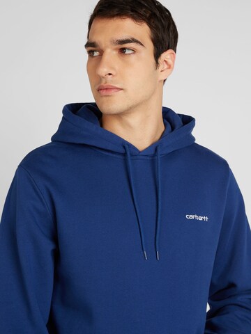 Sweat-shirt 'Script Embroidery' Carhartt WIP en bleu