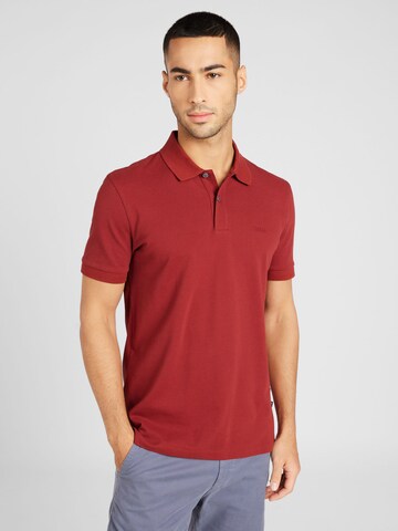 BOSS Shirt 'Pallas' in Rood: voorkant