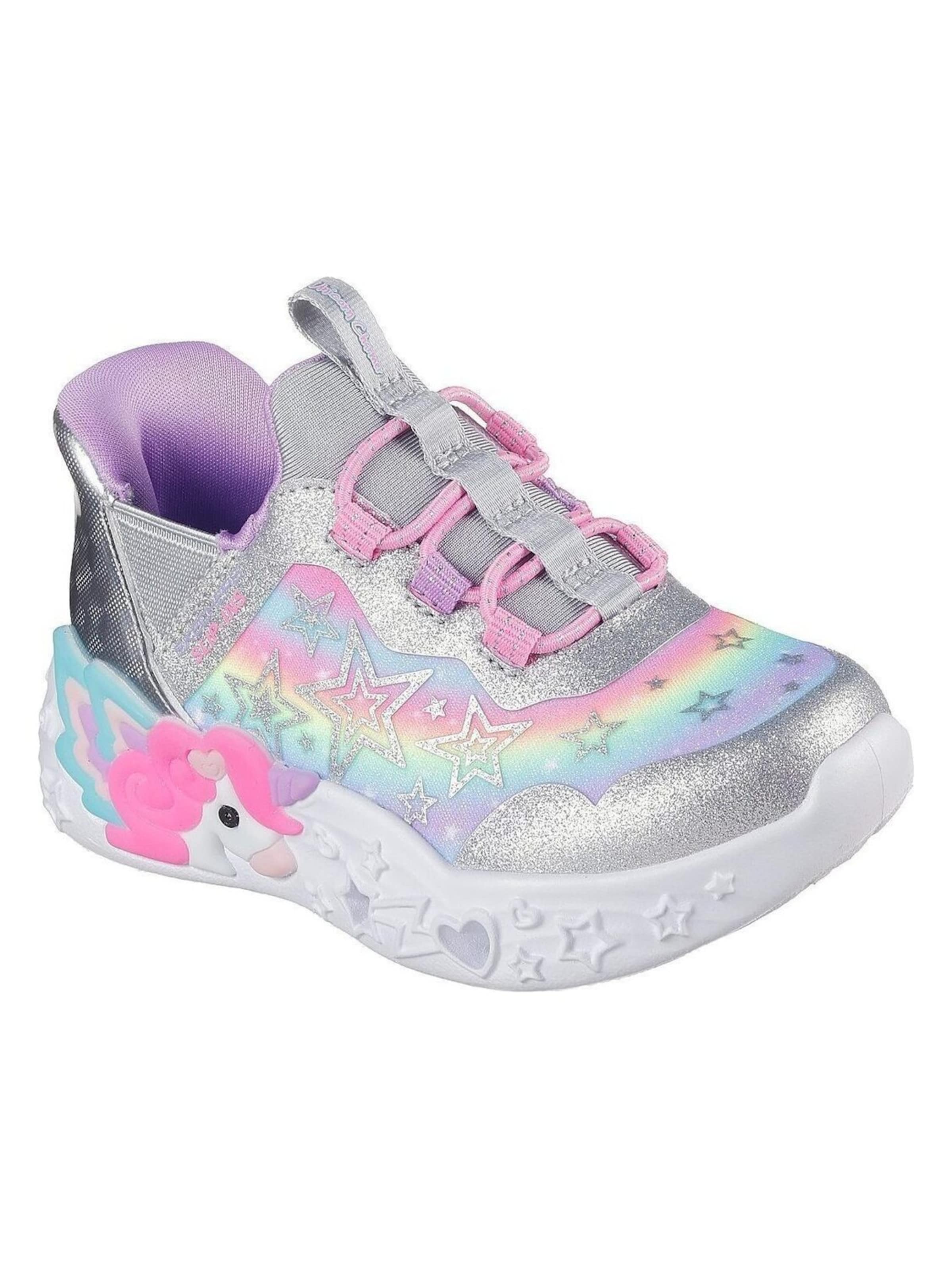 Baskets 'Unicorn Charmer-lil Starlite' SKECHERS en mélange de couleurs : devant