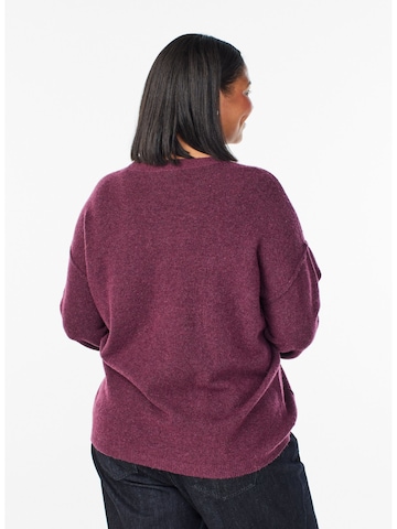 Zizzi Mikina 'Mvista' – červená