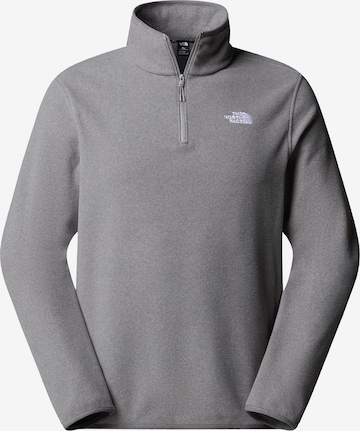 THE NORTH FACE Спортивная кофта 'Glacier' в Серый: спереди