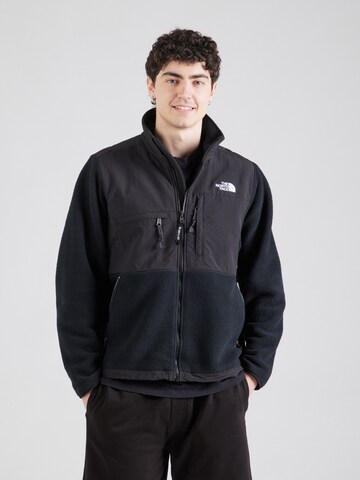 THE NORTH FACE Fleecejacka 'RETRO DENALI' i svart: framsida