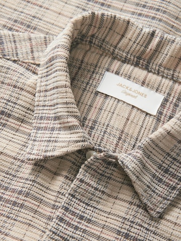 JACK & JONES Regular Fit Hemd in Grau