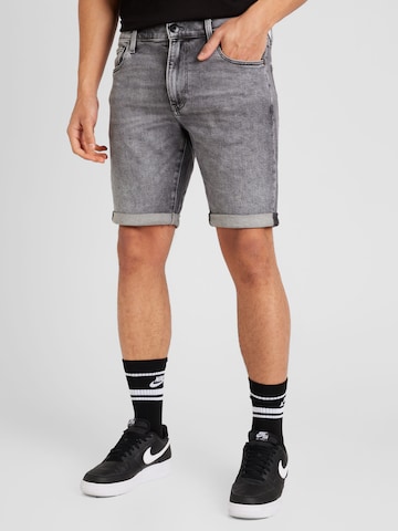 G-Star RAW Slimfit Shorts in Grau: predná strana