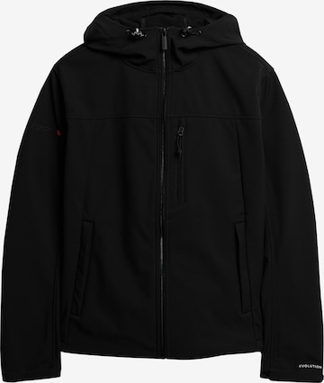 Veste mi-saison Superdry en noir : devant