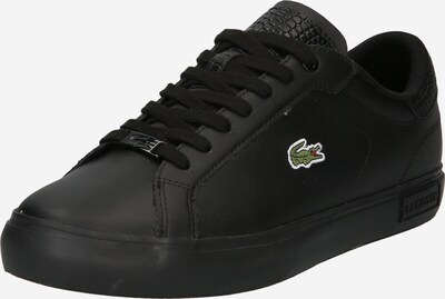 LACOSTE Sneakers laag 'POWERCOURT' in de kleur Groen / Zwart, Productweergave