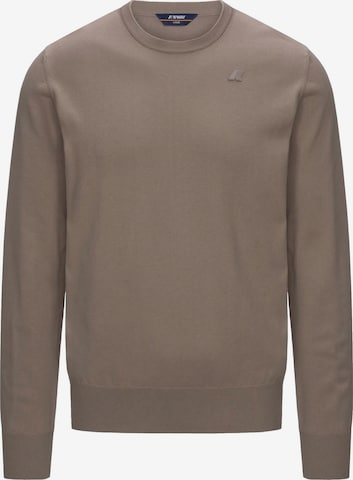 Pull-over 'SEBASTIAN' K-Way en beige : devant