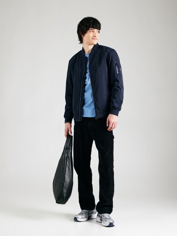 T-Shirt 'Classic' Superdry en bleu