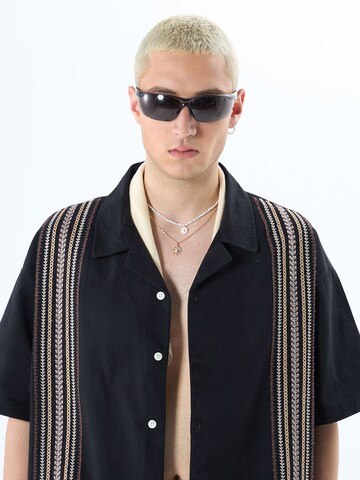 Comfort fit Camicia 'San Bernardino' di VAMOS CLO in nero