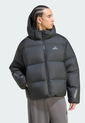 ADIDAS SPORTSWEAR - Chaqueta deportiva 'Z.N.E.' en negro: frente