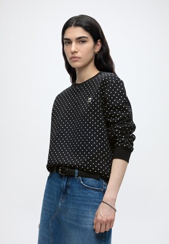 Karl Lagerfeld - Sudadera 'Ikon' en negro