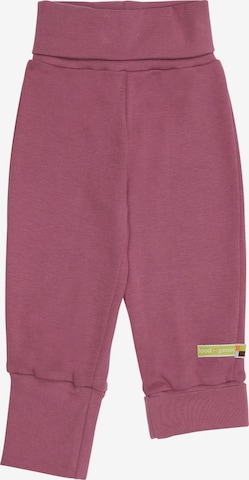 loud + proud Pants 'Mitwachs' in Purple: front