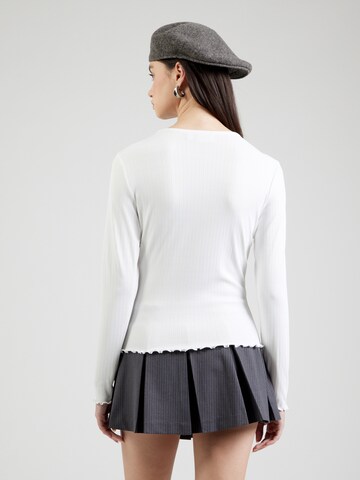 VILA - Camiseta 'VIHAIRON' en blanco