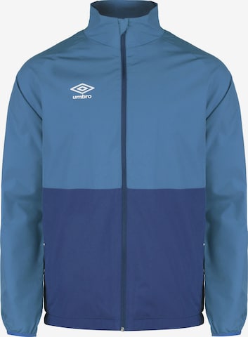 UMBRO Trainingsjack in Blauw: voorkant