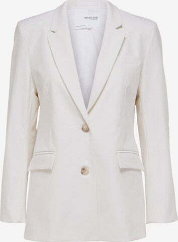 Blazer 'Eliana' di SELECTED FEMME in bianco: frontale