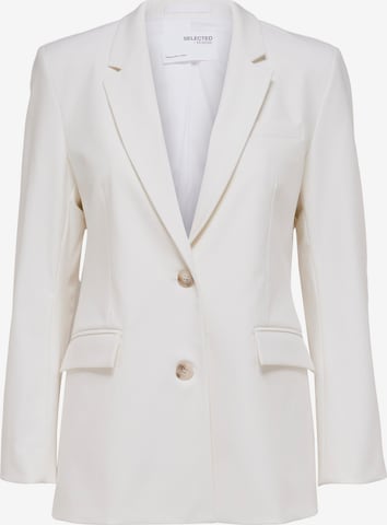 Blazer 'Eliana' SELECTED FEMME en blanc : devant