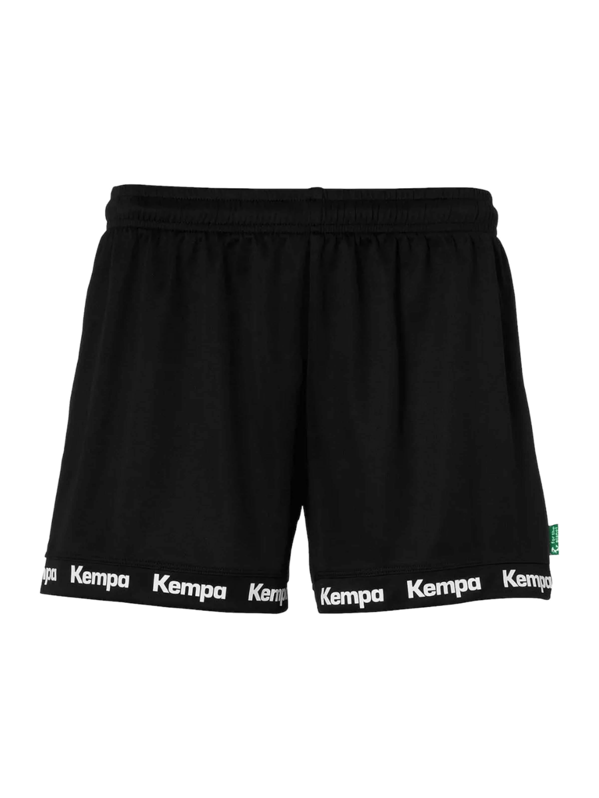 KEMPA Regularen Športne hlače | črna barva: sprednja stran