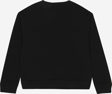 UNITED COLORS OF BENETTON Sweatshirt in Schwarz