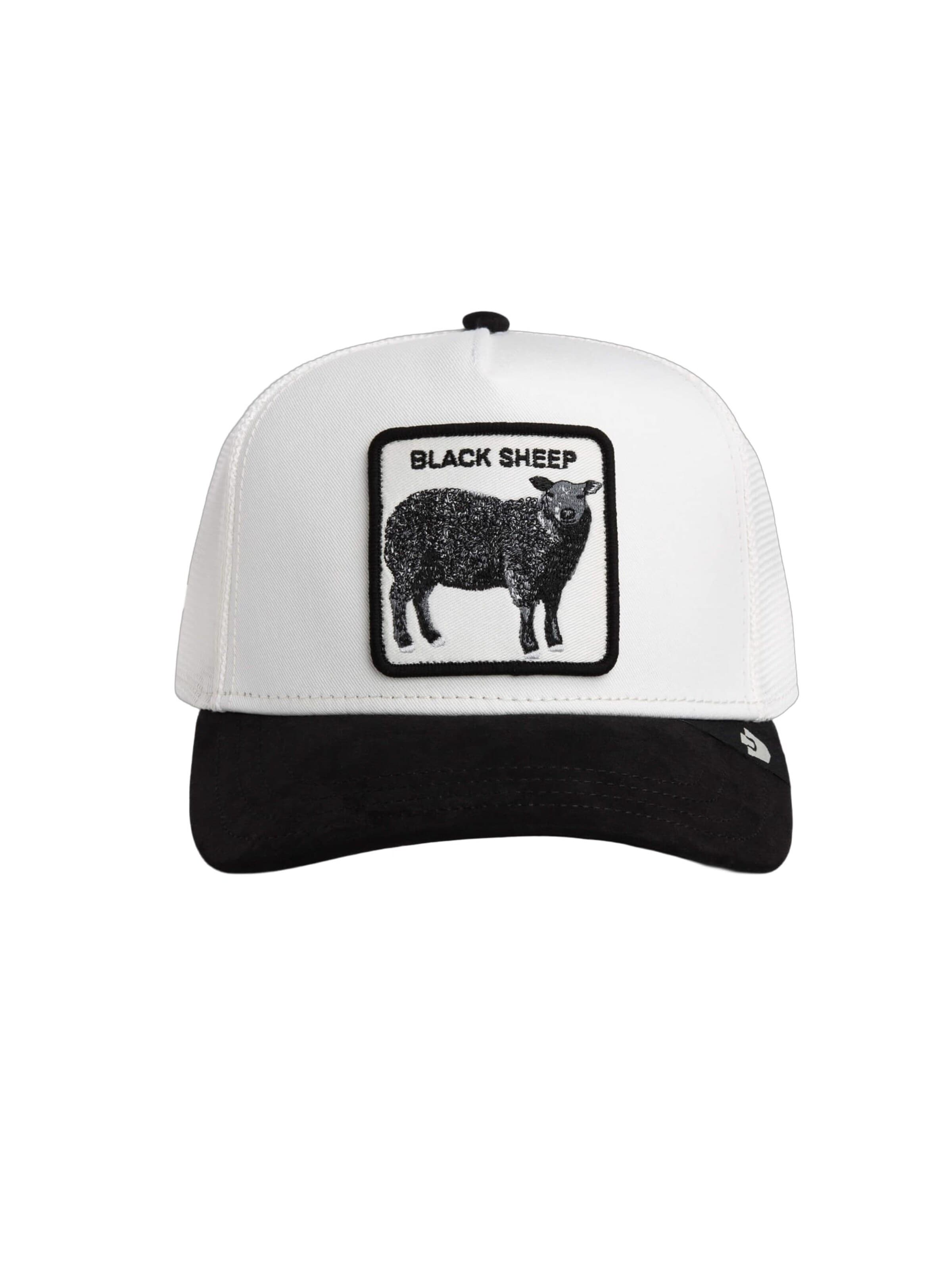 GOORIN Bros. Cap 'Suede Sheep'‌‌‌‌‌‌‌ in Schwarz: Vorderseite