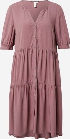 purpurinė QS Palaidinės tipo suknelė: priekis
