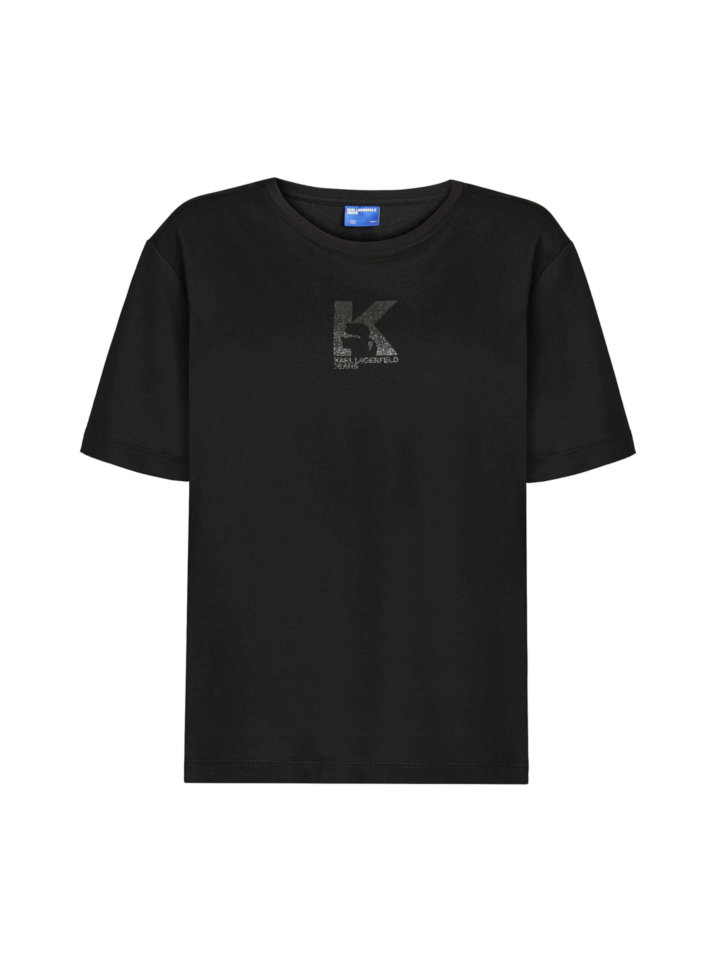 KARL LAGERFELD JEANS Shirt in Zwart: voorkant
