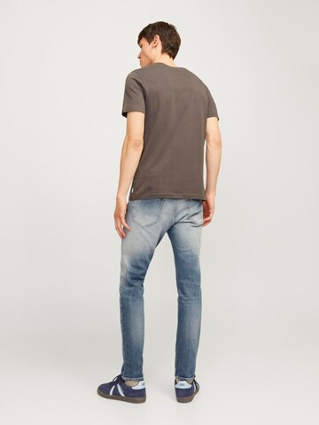 JACK & JONES Úzky strih Džínsy 'JJIGLENN JJCOOPER' - Modrá