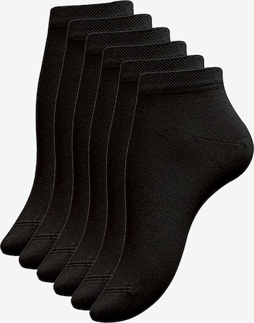 Vincent Creation - Meias 'Bambus' em preto: frente