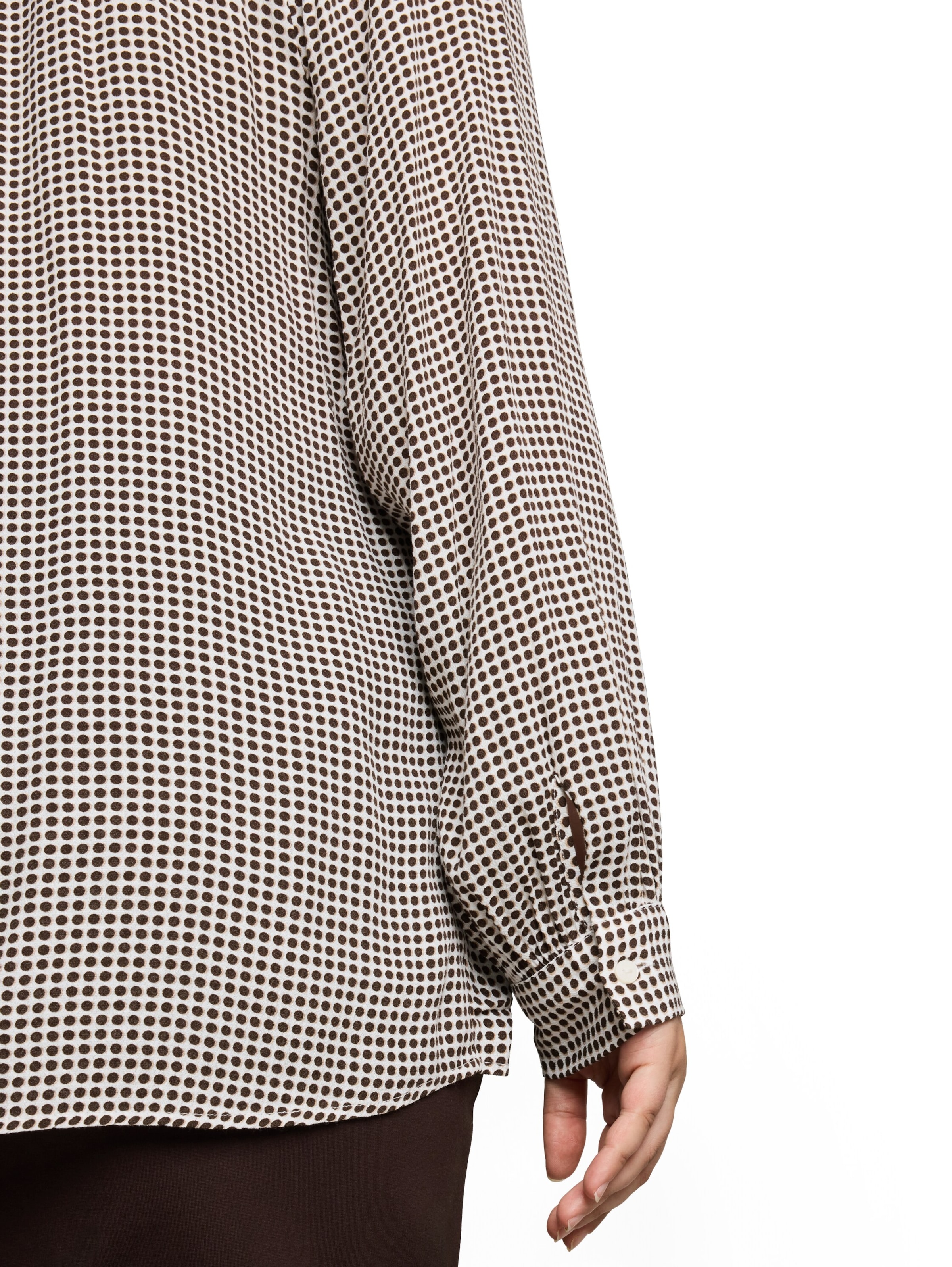 Tom Tailor Women + Bluse in Braun