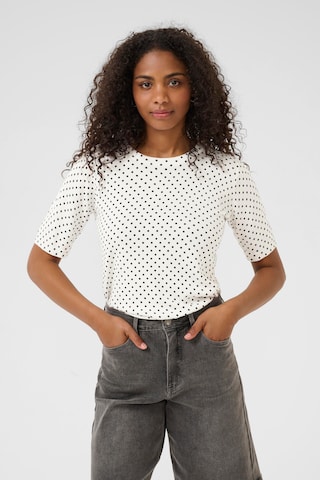Kaffe Pullover 'KALiz' i hvid: forside