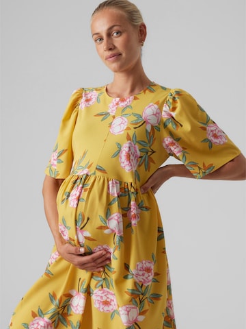 MAMALICIOUS Dress 'PALMA' in Yellow