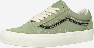 Sneaker low 'Old Skool' de la VANS pe verde: față