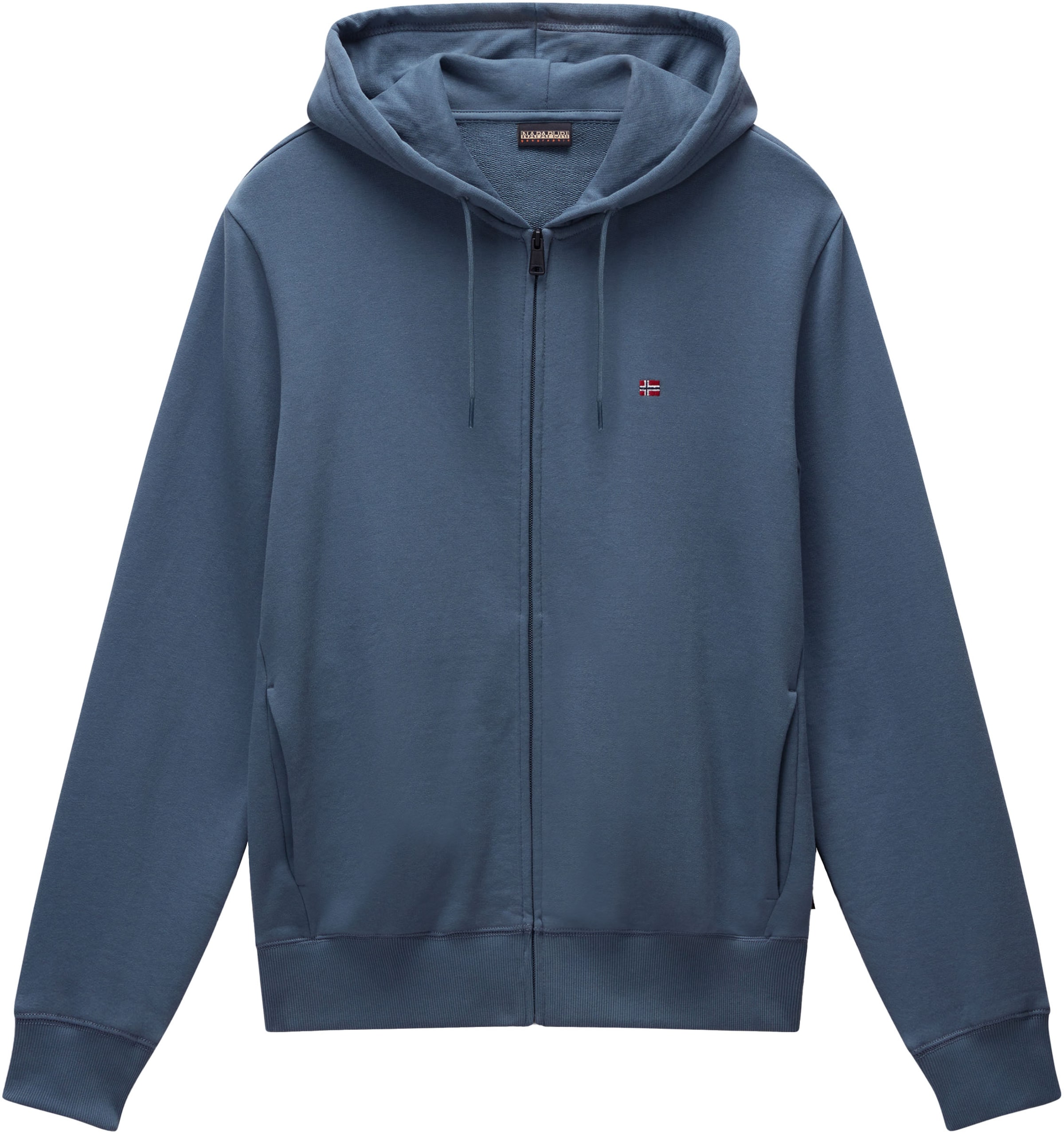 NAPAPIJRI Sweatjacke in Blau: Vorderseite