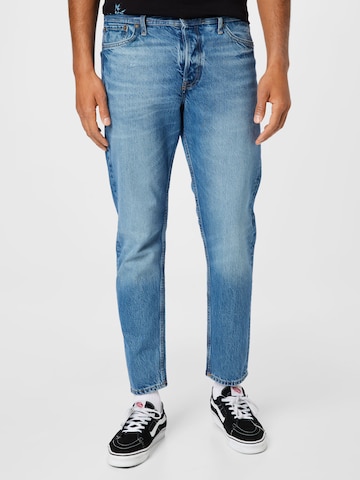 JACK & JONES Szabványos Farmer 'Chris Original CJ 815' - kék: elől