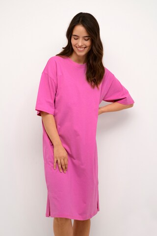 Kaffe Jurk 'Edna' in Roze: voorkant