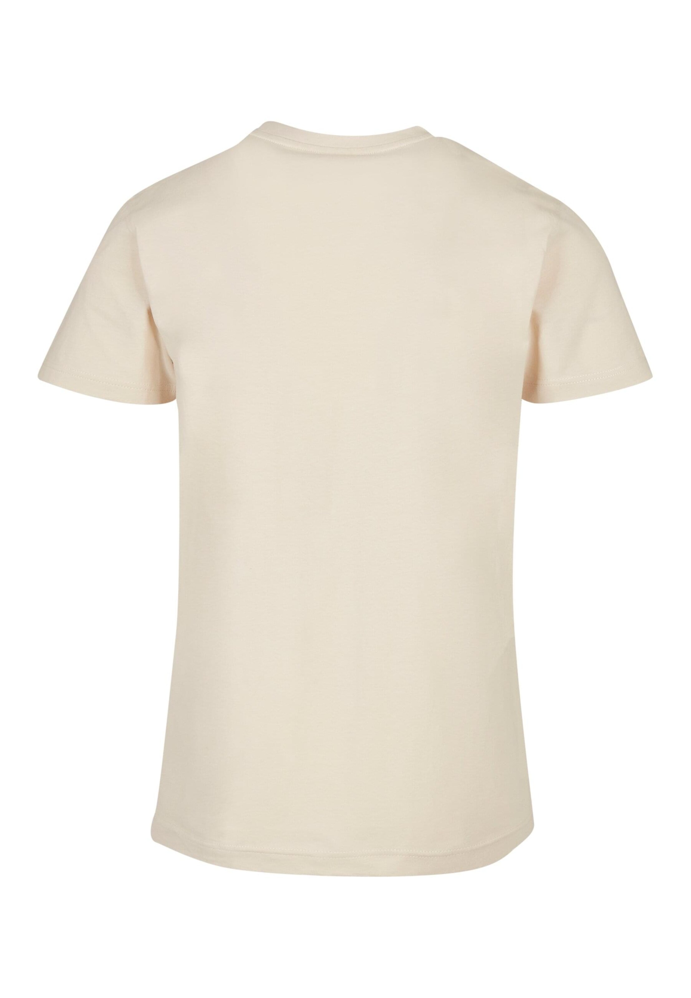 T-Shirt 'Lilo And Stitch - Christmas Lights' ABSOLUTE CULT en beige