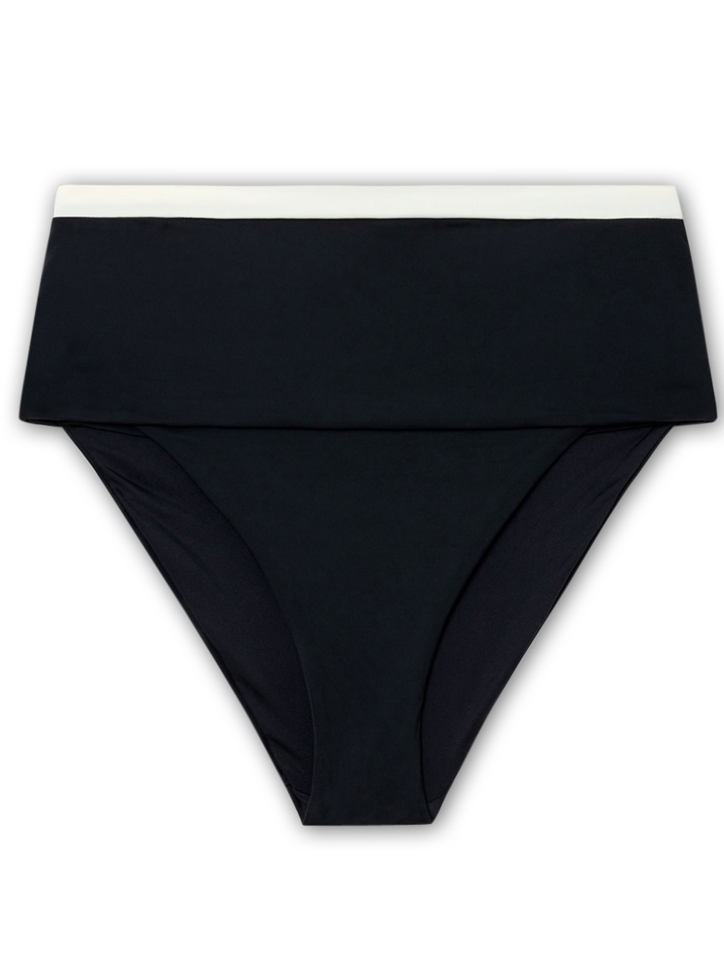 Gisela Bikini-Unterteile in schwarz / weiß, Produktansicht