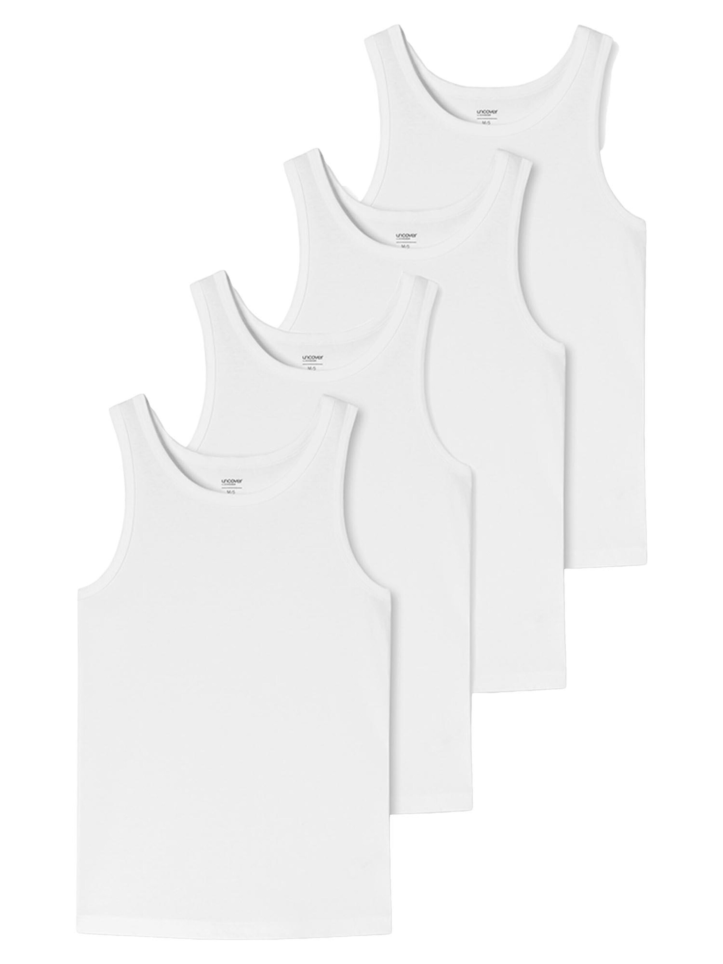 uncover by SCHIESSER Undershirt 'Basic' in S in White, Item view