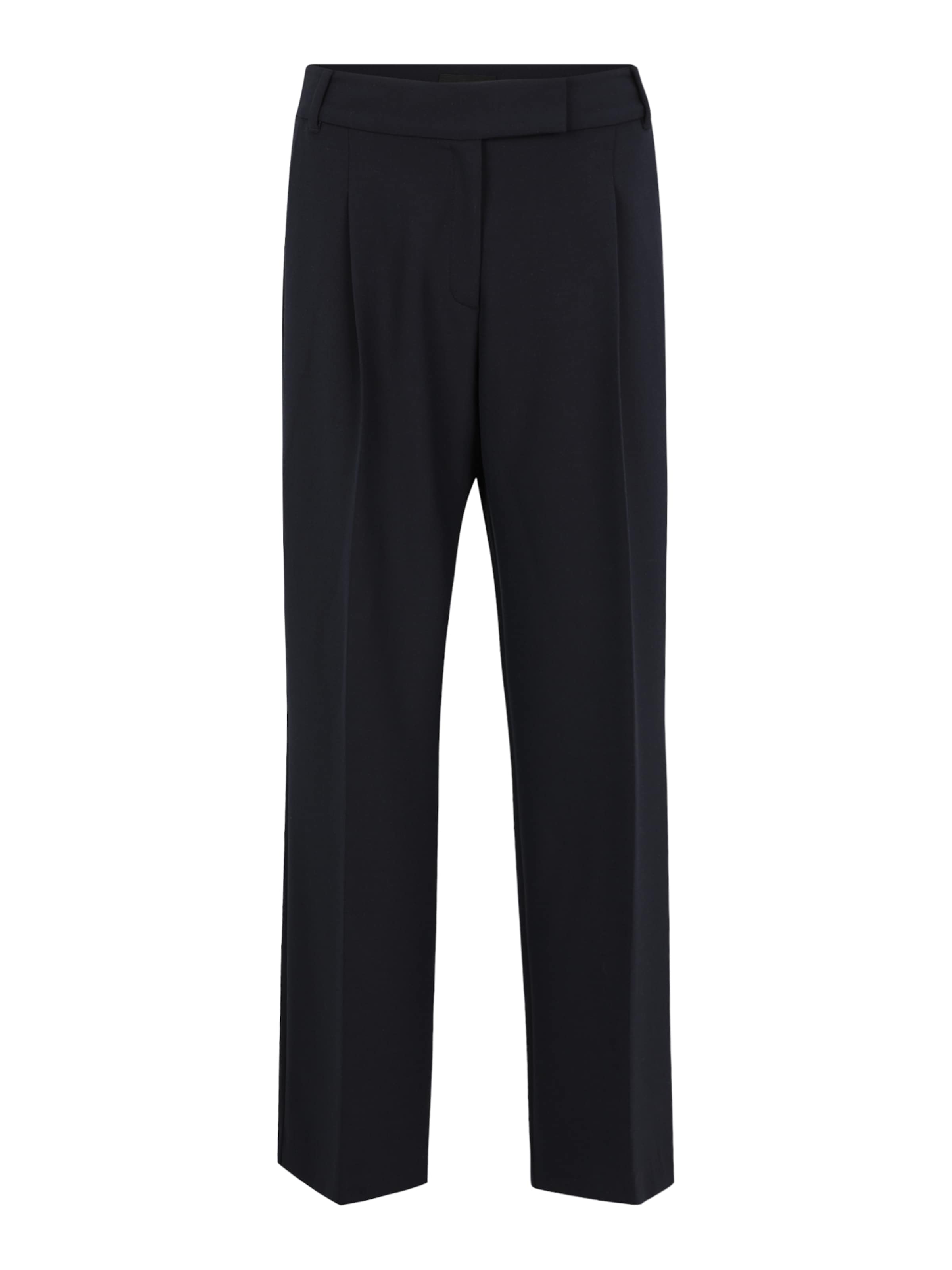 s.Oliver BLACK LABEL Loose fit Pleated Pants in Blue: front